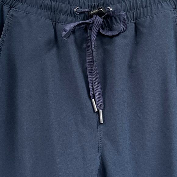 Eddie Bauer Pants Size 6 Blue Ankle Fleece Lined Cargo Pull On Jogger Athleisure - Picture 3 of 16